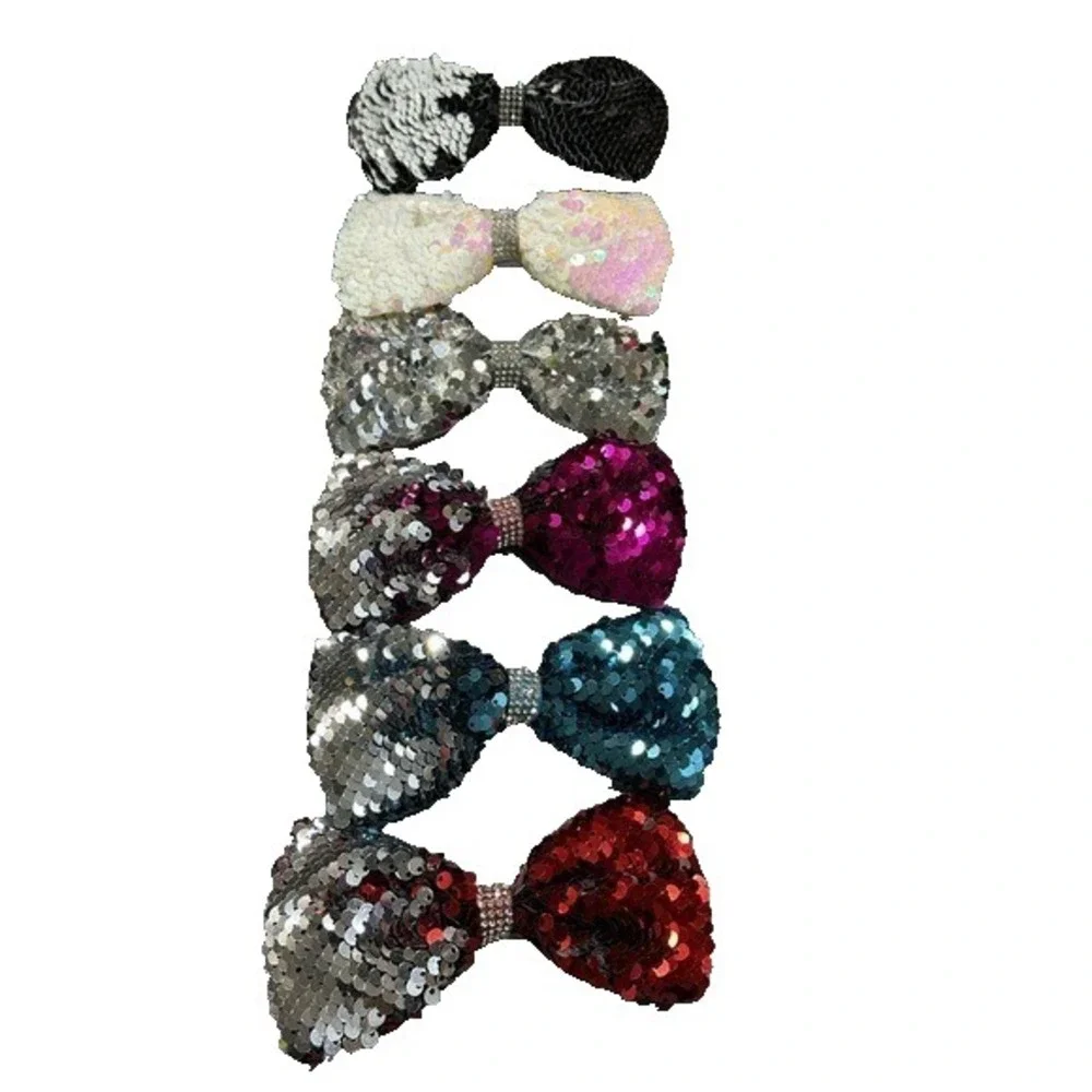 NEW Hair Accessories Bow‎ Clips set of 6